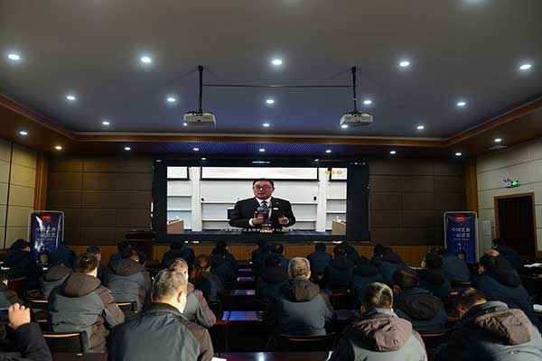 景芝工廠2022年新春團拜暨春季培訓開班典禮在東湖會議